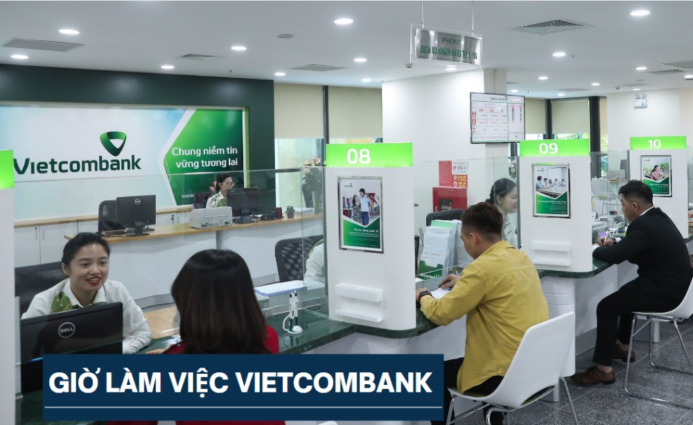 Giờ làm việc ngân hàng Vietcombank