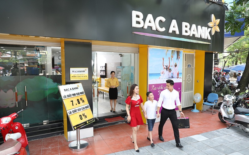 Bac A Bank có tên gọi đầy đủ là Ngân hàng thương mại cổ phần Bắc Á, thành lập năm 1994