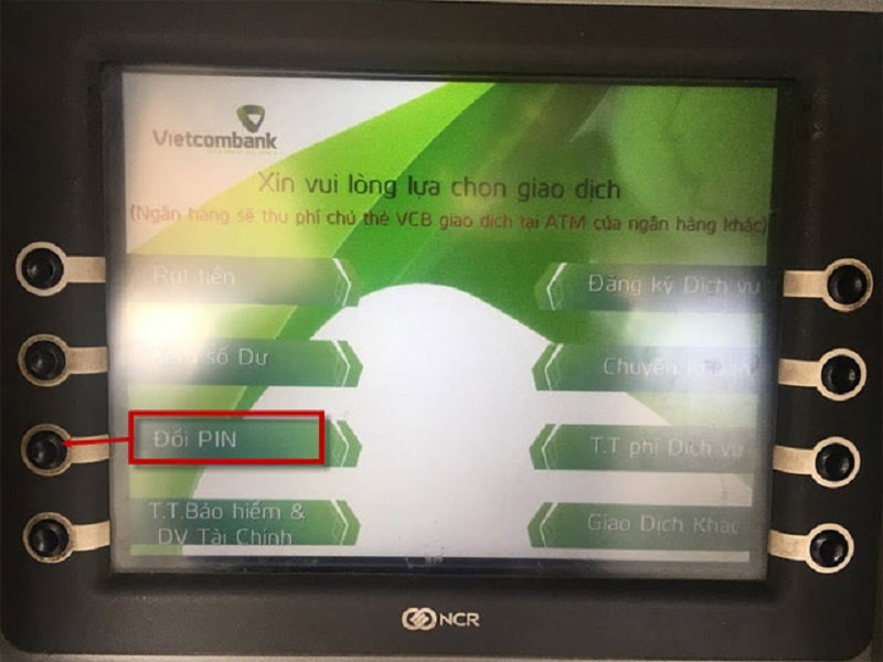 Cách đổi mã PIN Vietcombank đơn giản