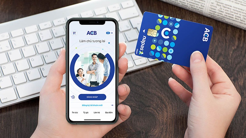 Hiện tại, ngân hàng chưa áp dụng hình thức đổi thẻ từ sang thẻ chip ACB online