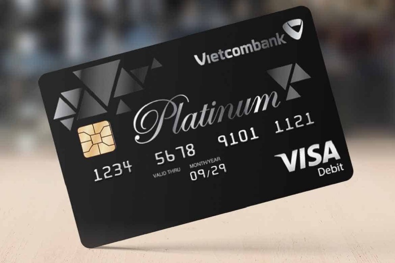 Thẻ ngân hàng Vietcombank đẹp